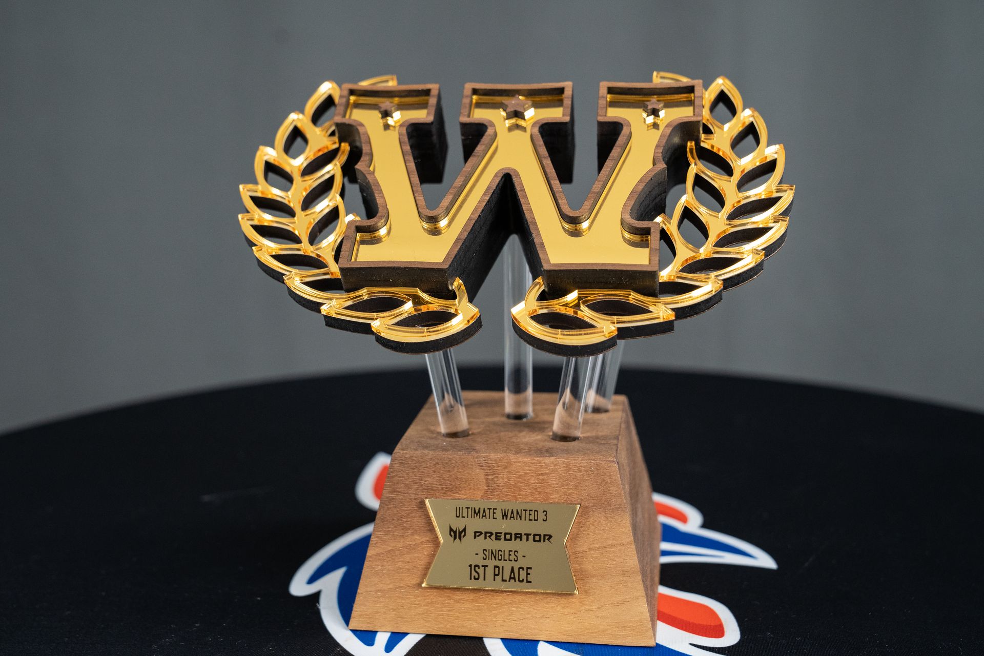 trophée personnalisé ultimate wanted 3